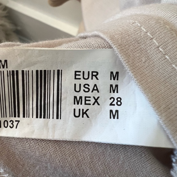 ❤️Host Pick❤️Zara Collective Dress Sz Med Gold Beaded Embroidery Blouson sleeve - Picture 10 of 12